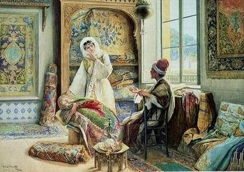 Arab or Arabic people and life. Orientalism oil paintings 189, unknow artist